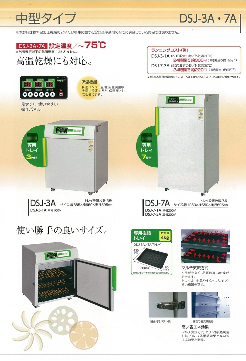 最新な ファーストWORK店静岡製機 多目的電気乾燥機 ドラッピー DSK-20 三相200V DSKシリーズ DSK-20-3 受注生産品 法人  事業所限定